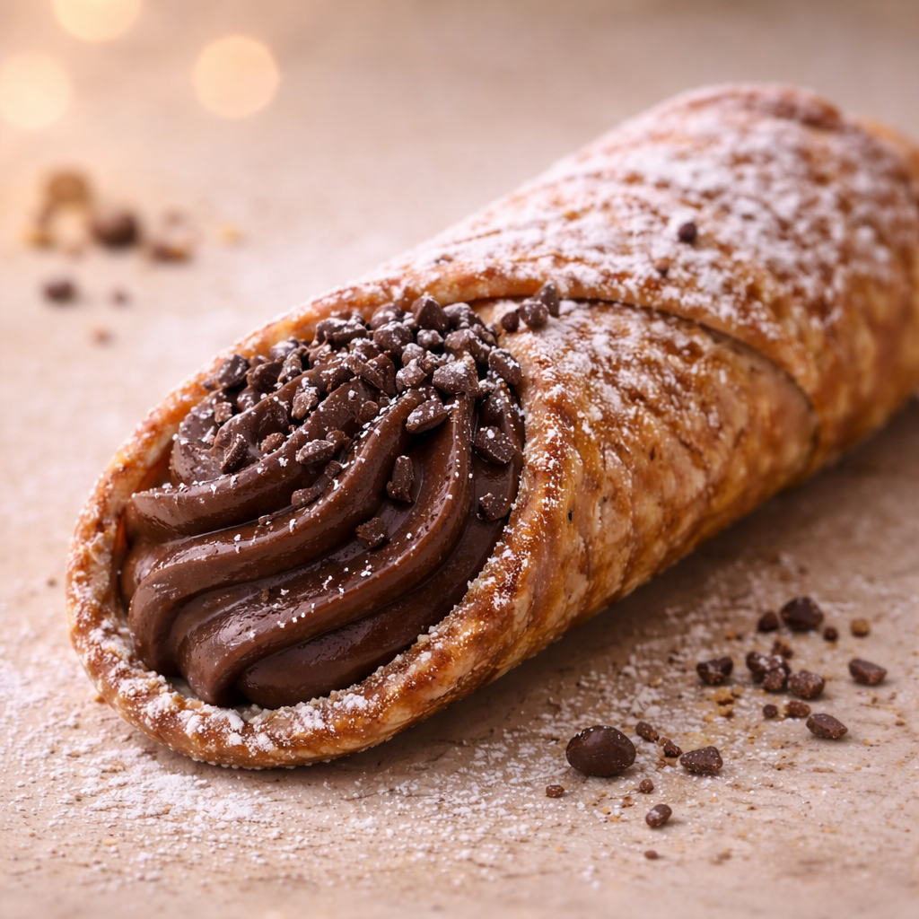 Cannoli mit Schokoladencreme